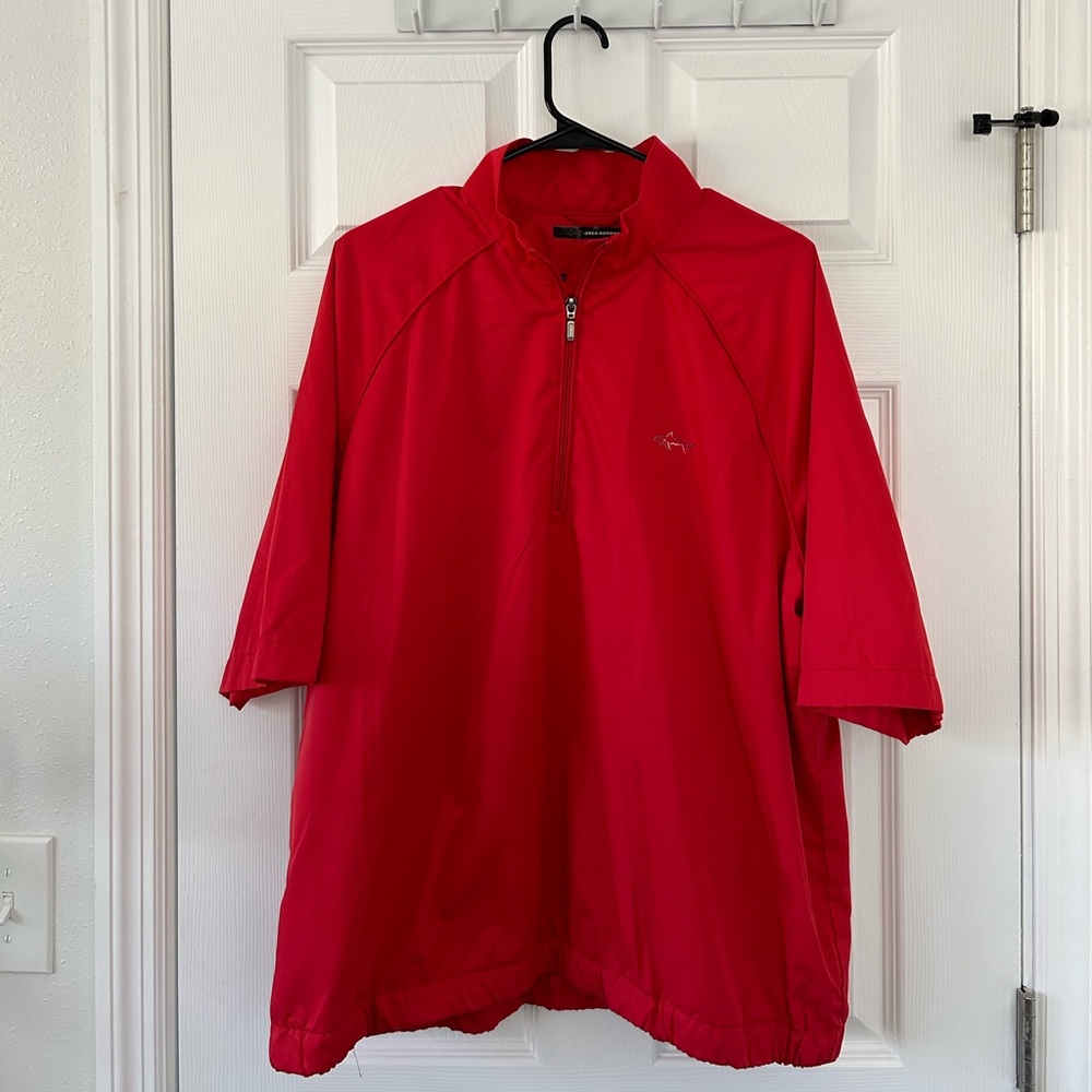 Perfect Condition Greg Norman Half Sleeve Wind Breaker